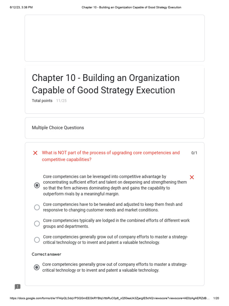 BS Chapter 10 | PDF | Organizational Structure | Strategic Management