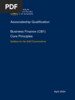 IFOA Qualification Handbook 2023 2024 | PDF | Actuary | Actuarial Science