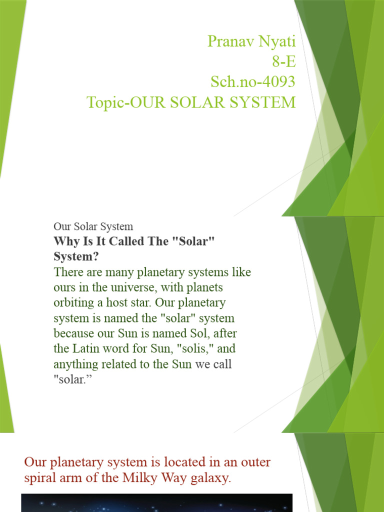 Science Project | PDF | Planets | Solar System