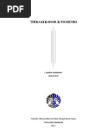Download makalah TITRASI KONDUKTOMETRI by Lauditta Indahdewi SN75404506 doc pdf