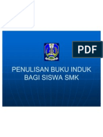 Penulisan Buku Induk