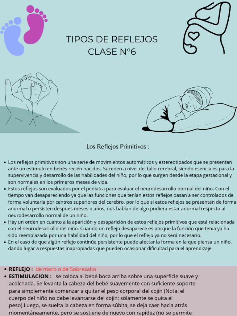 Los Reflejos Primitivos | PDF | Cerebro | Sistema nervioso central