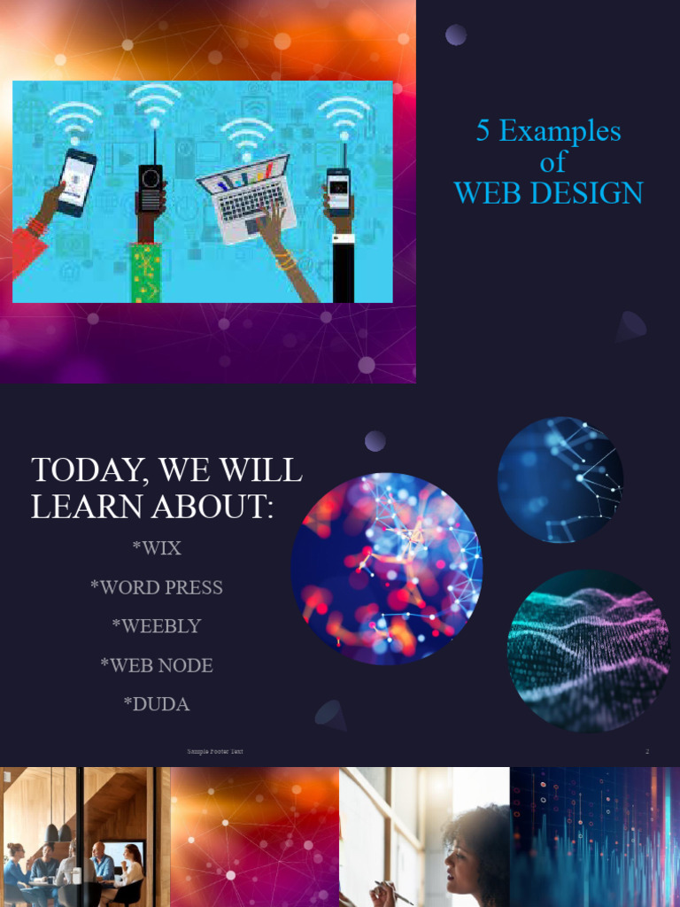5 Examples of Web Creation | PDF | Word Press | World Wide Web