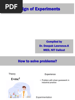 Design of experiments