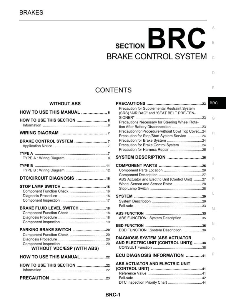 Brakes Control | Download Free PDF | Anti Lock Braking System | Brake