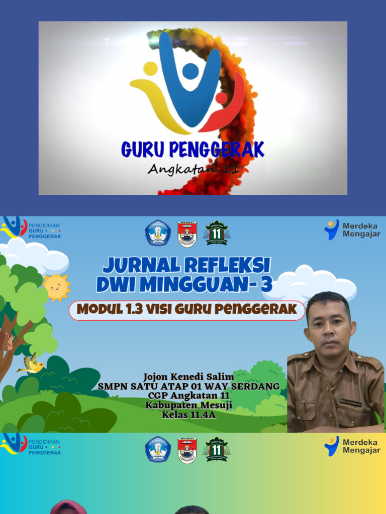 Refleksi Visi Guru Penggerak 4F | PDF | Karier & Perkembangan