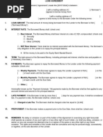 Moni Plus Loan Application Form | PDF | Bankruptcy | Loans