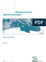 L'efficience D'utilisation de L'eau Et Approche Économique