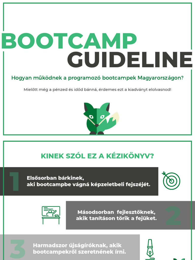 Bootcamp Guideline Ebook Final | PDF