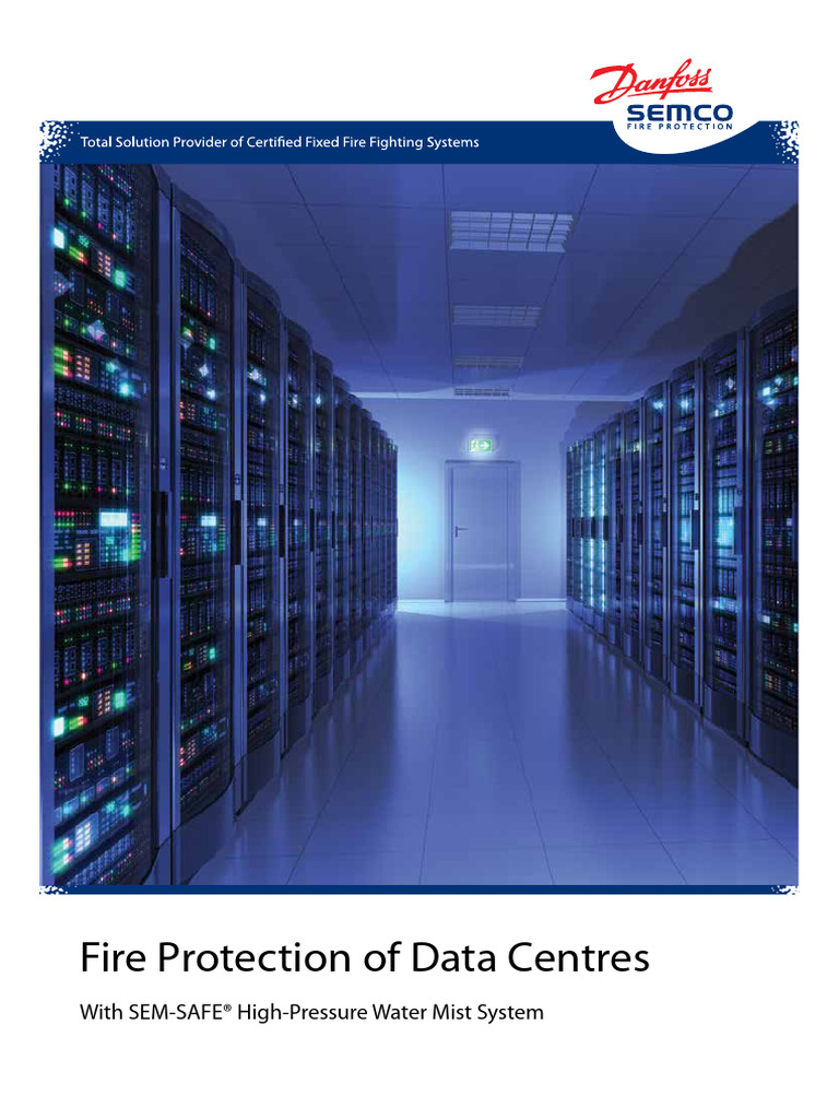 Fire Protection of Data Centres With Sem Safe R Hi Ger 393068 | PDF ...