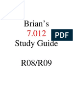 Brian's Study Guide R08/R09