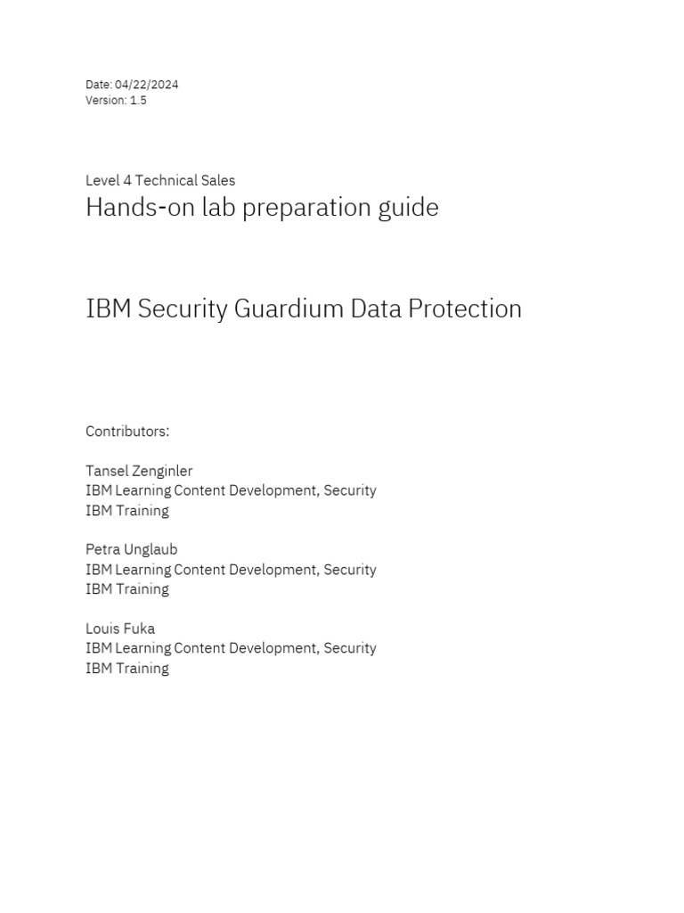 GDP L4 Tech - Hands-On Lab Preparation Guide - 2 | PDF | Command Line ...