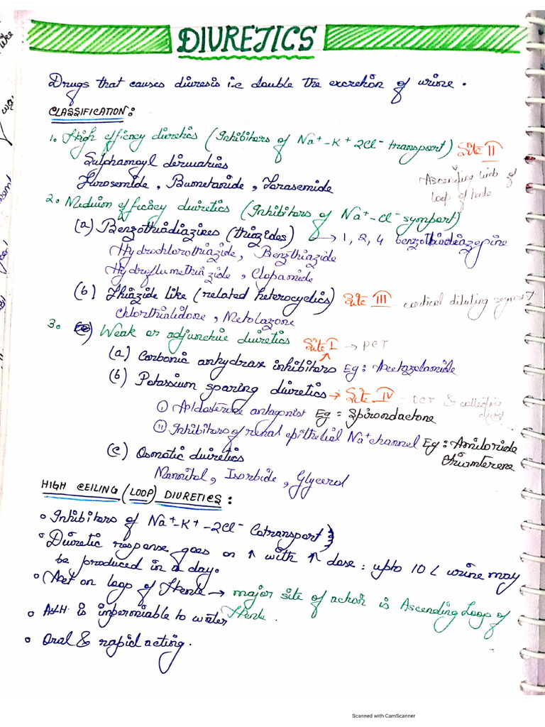 Diuretics | PDF