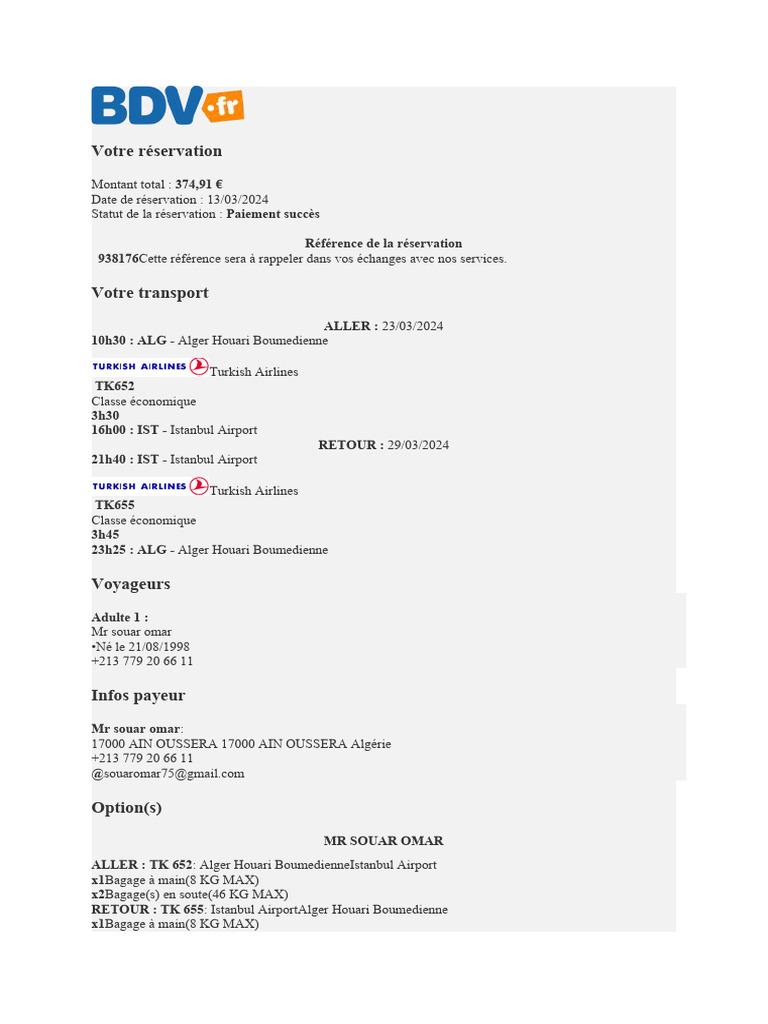 TLX Turquie | PDF