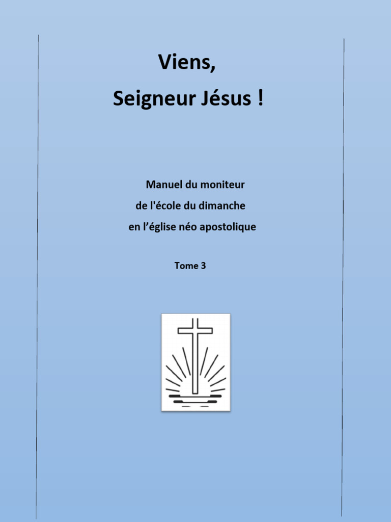 Manuel de l'école du dimanche | PDF | Élie | Jacob