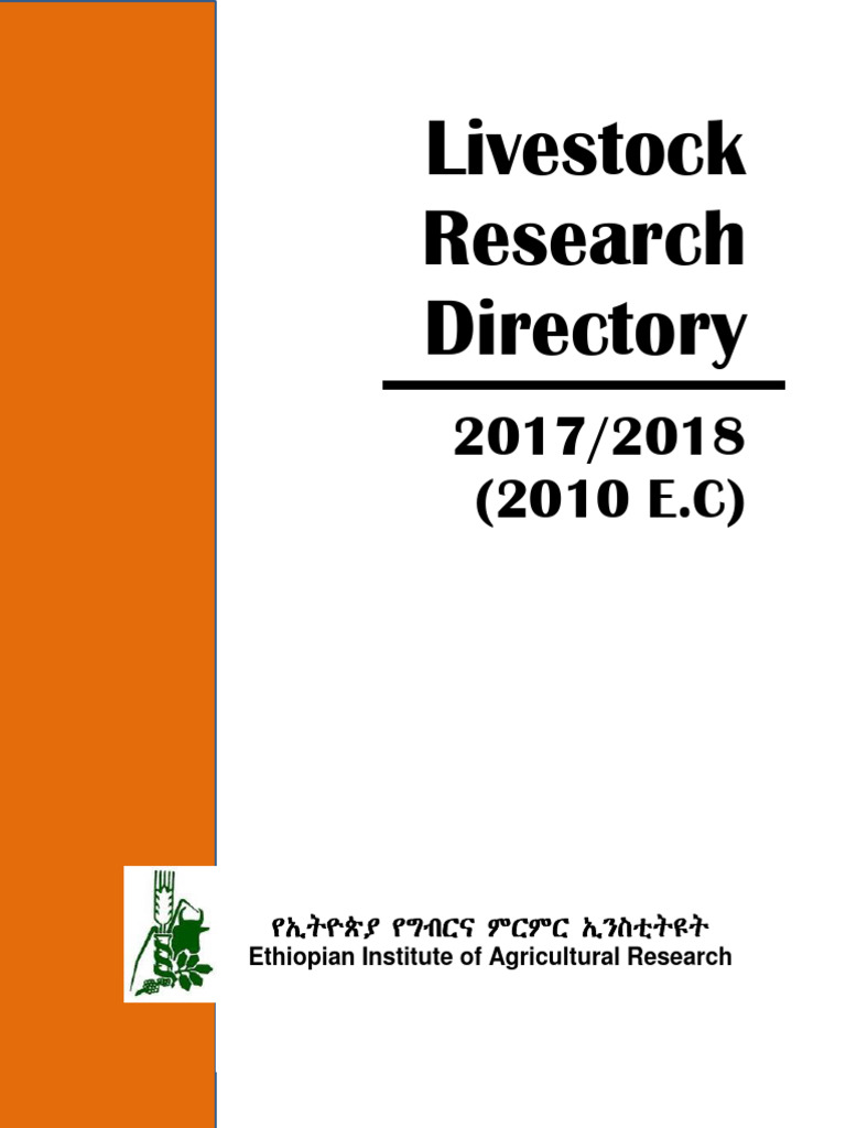 Livestock Research Directory 2017/2018 | PDF | Dairy Cattle | Cattle