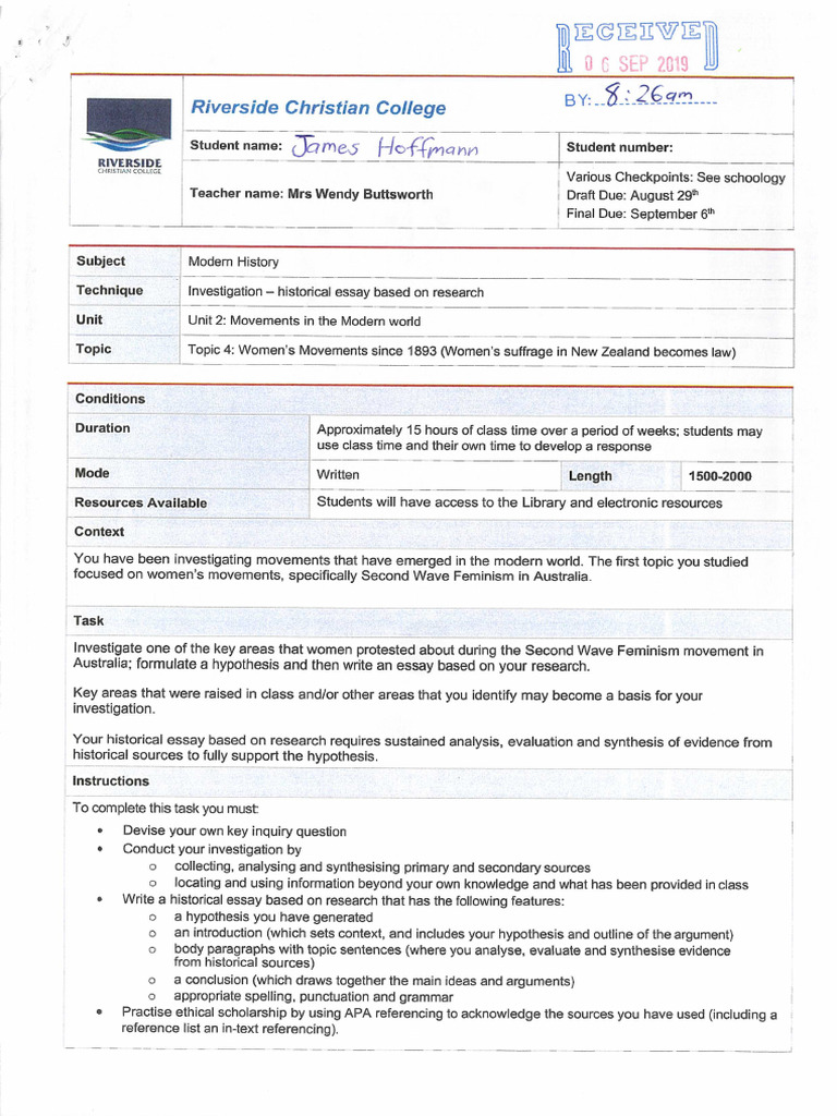 A Standard Student | PDF