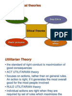 Uses of Ethicsl Theories