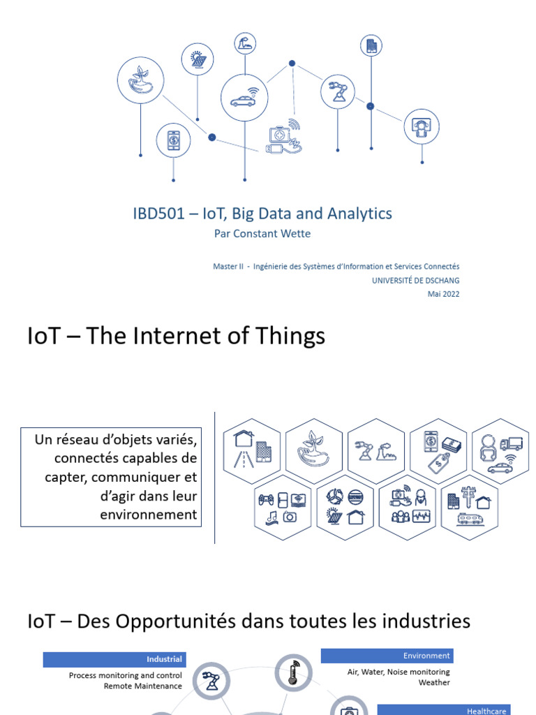 IoT et Big Data avec Apache Spark | PDF | Apache Spark | Internet des ...