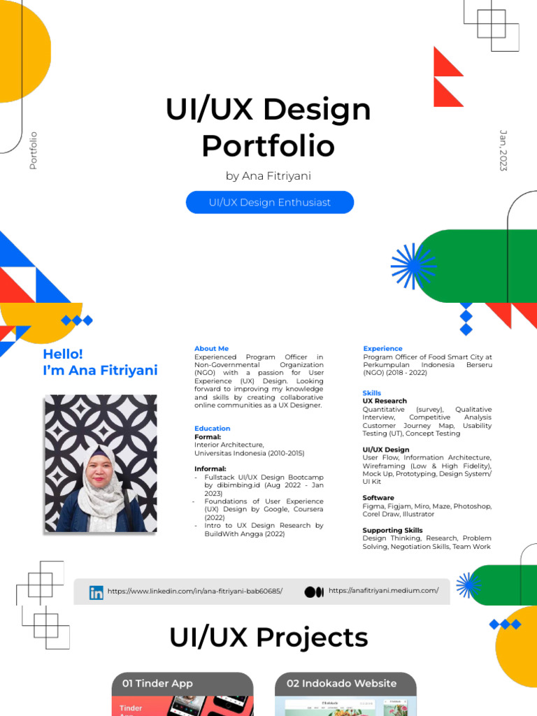 Ana Fitriyani Ui Ux Design Portfolio Feb 2023 Pdf Books