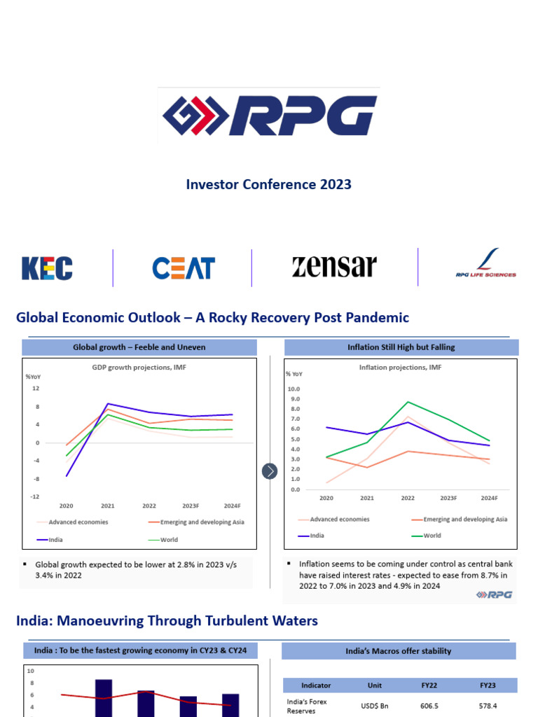 RPG Group Investor Conference 2023 | PDF | Sustainability | Electrical ...