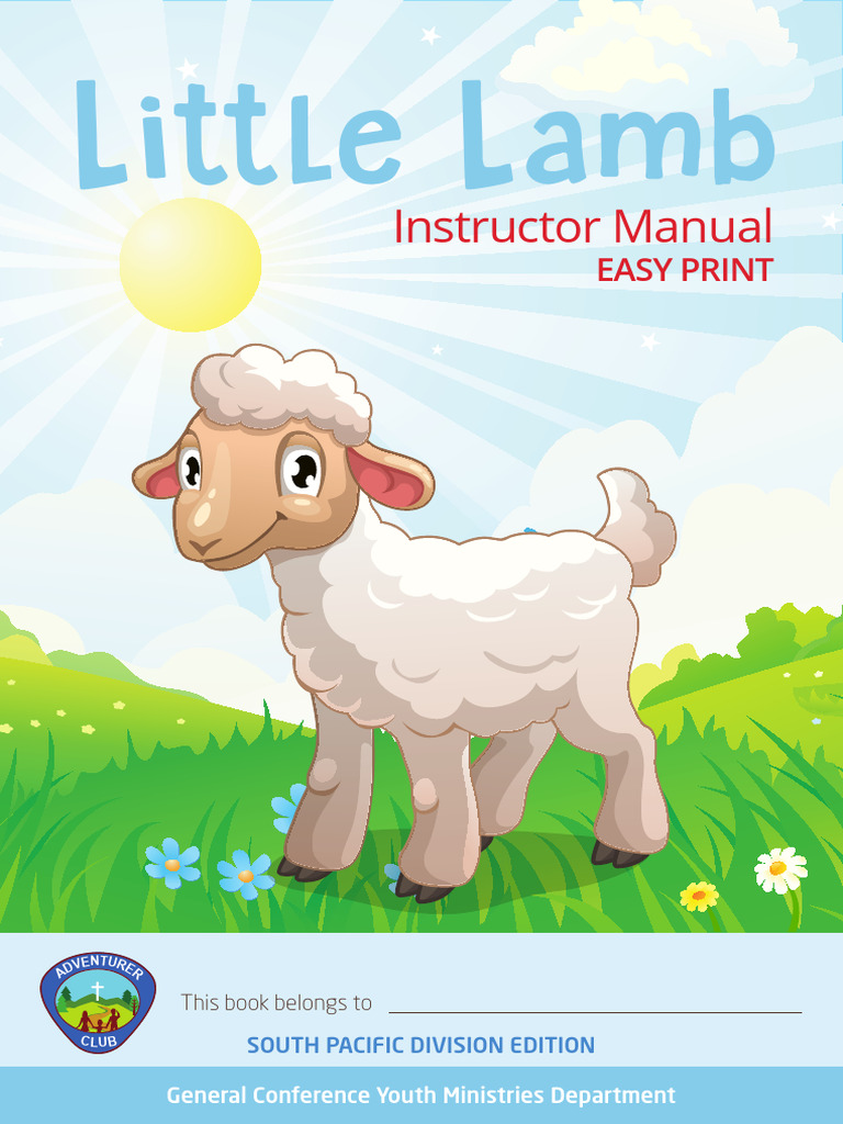 Little Lamb Instructor Manual | PDF | Sheep | Shepherd