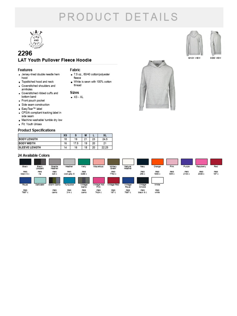 2296 SellSheet | PDF