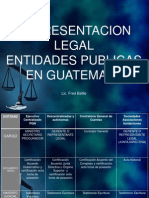 Representación Legal Entidades Públicas en Guatemala