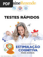 Teste Mini-Cog para Avaliação Cognitiva | PDF