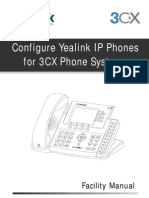 Configure Yealink Phones For 3CX Phone System