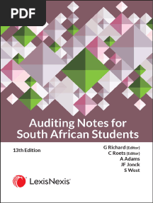 Auditing Notes For South African Students 13E (2024)