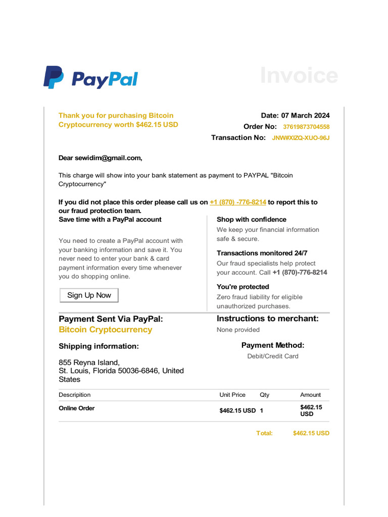 D672K4H4KLAWJVRCFUJ526Z | PDF | Pay Pal | Personal Finance