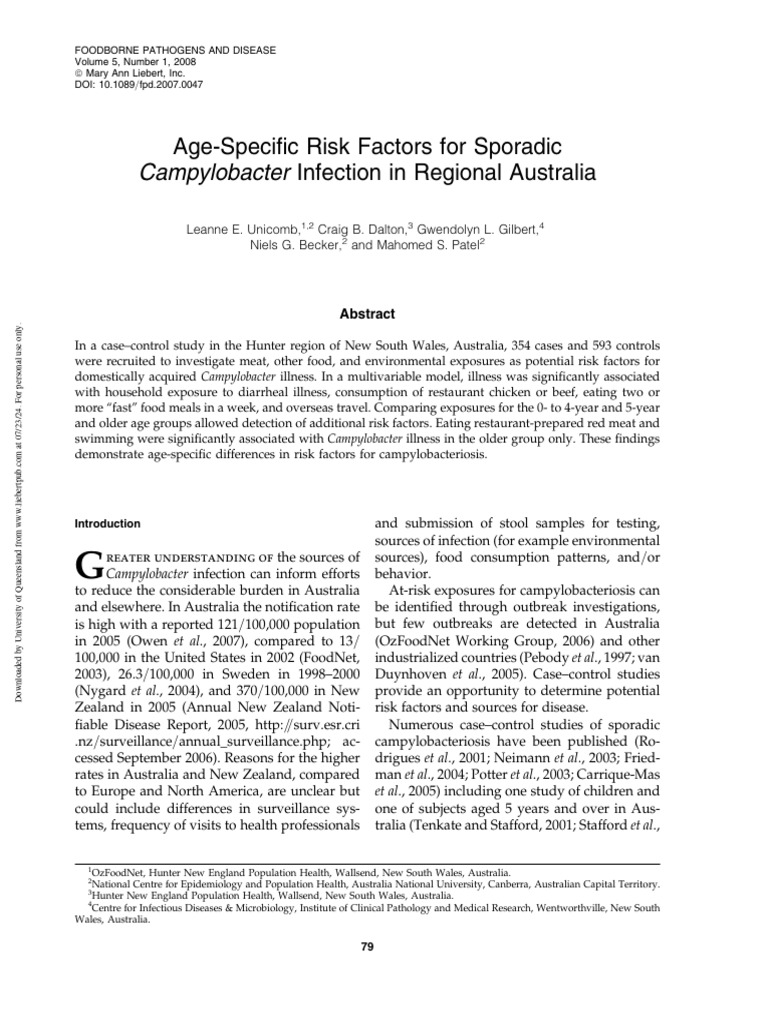 unicomb-et-al-2008-age-specific-risk-factors-for-sporadic-campylobacter