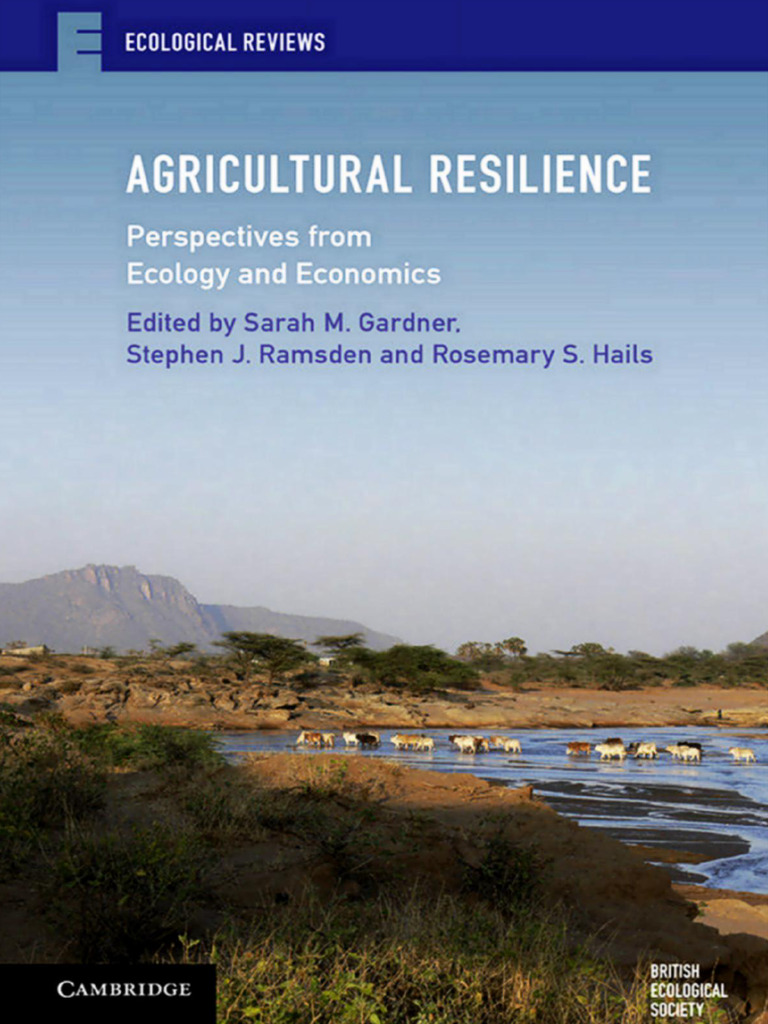 Agricultural Resilience Perspectives From Ecology and Economics | PDF ...