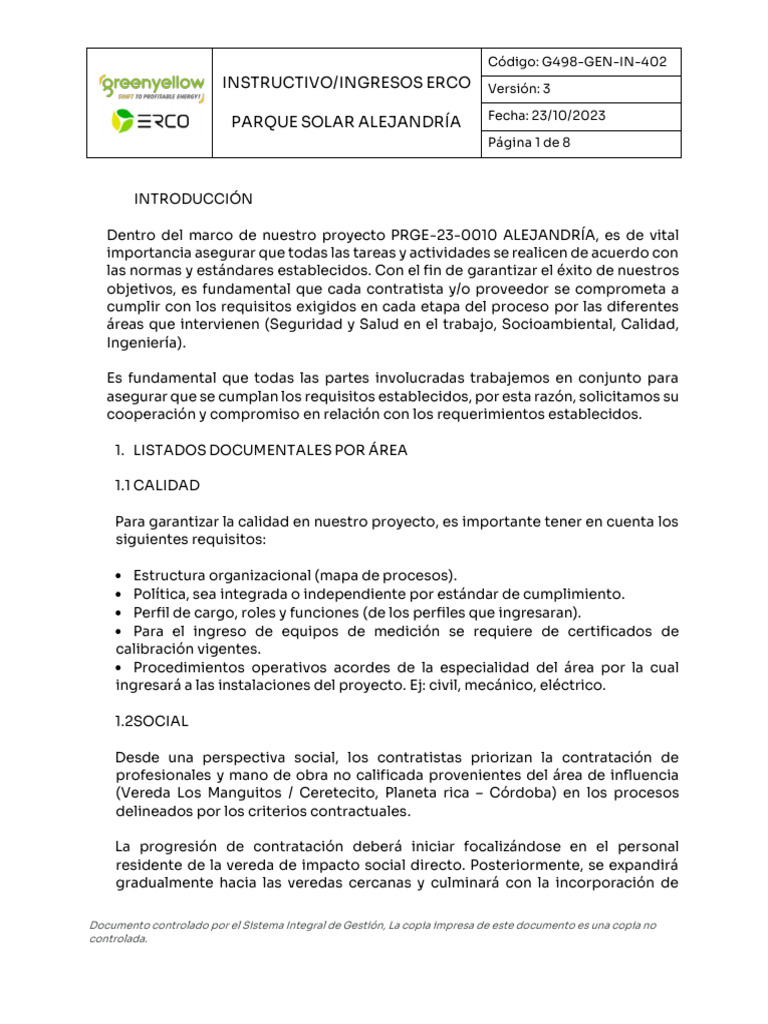 G498-Gen-In-402 - Alejandría - Erco | PDF | Documento de identidad ...
