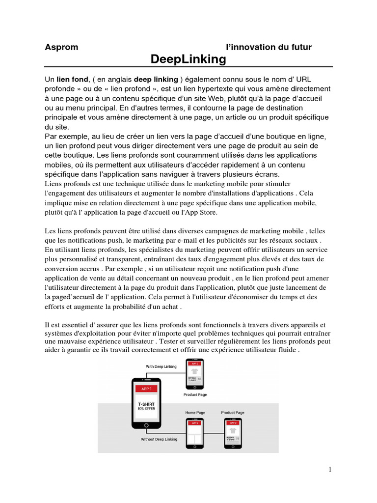 Comprendre le Deep Linking Mobile | PDF | Internet | Internet et Web