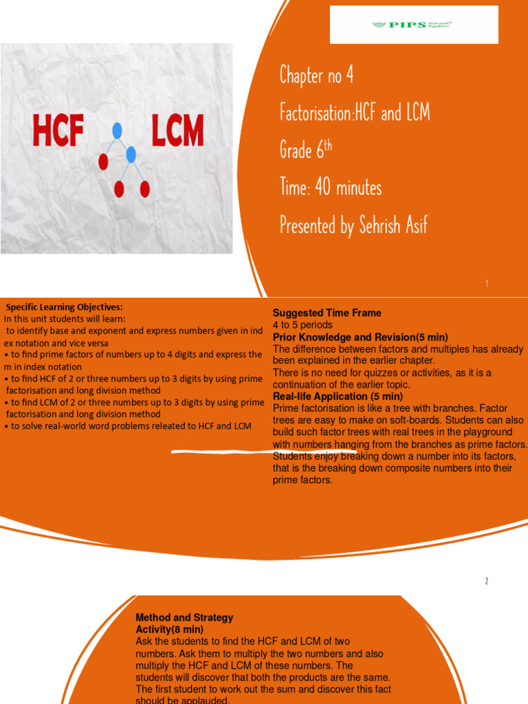 Maths ppt grade 6 pdf mathematics number theory