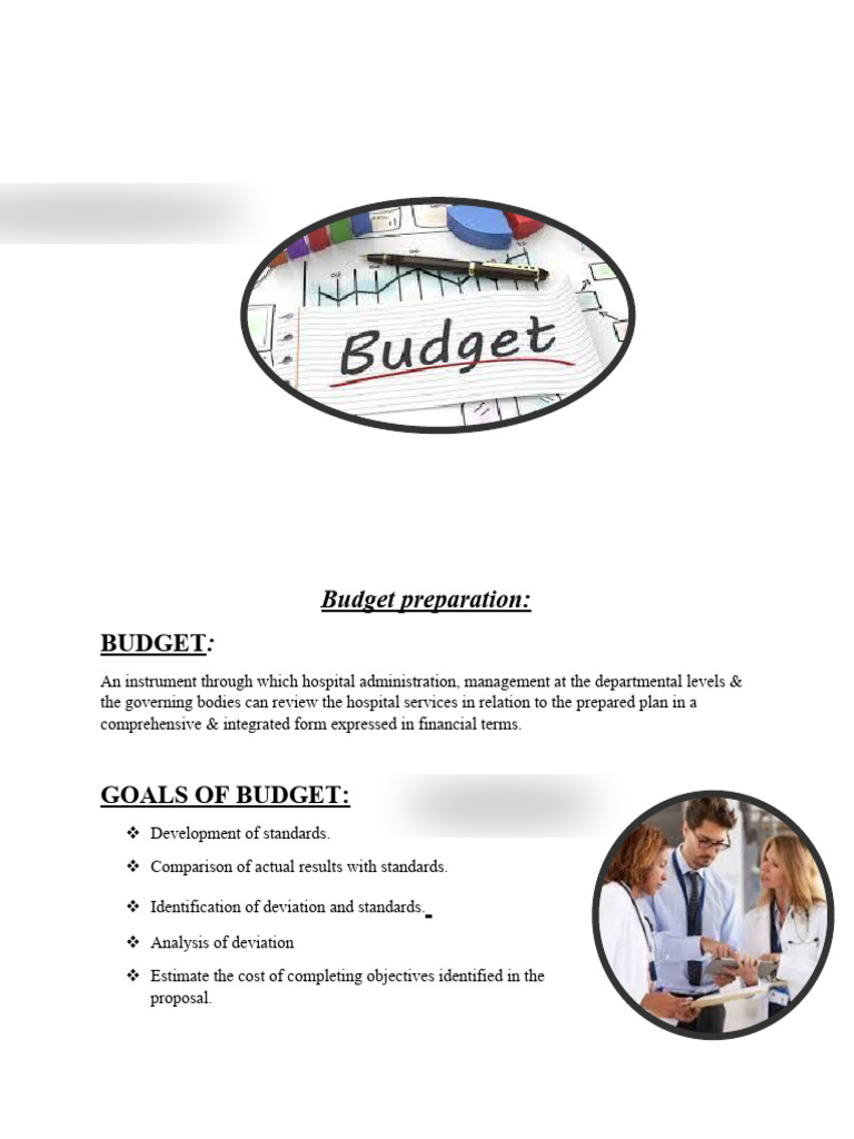 Hospital Budget Preparation Guide | PDF | Business | Finance & Money ...