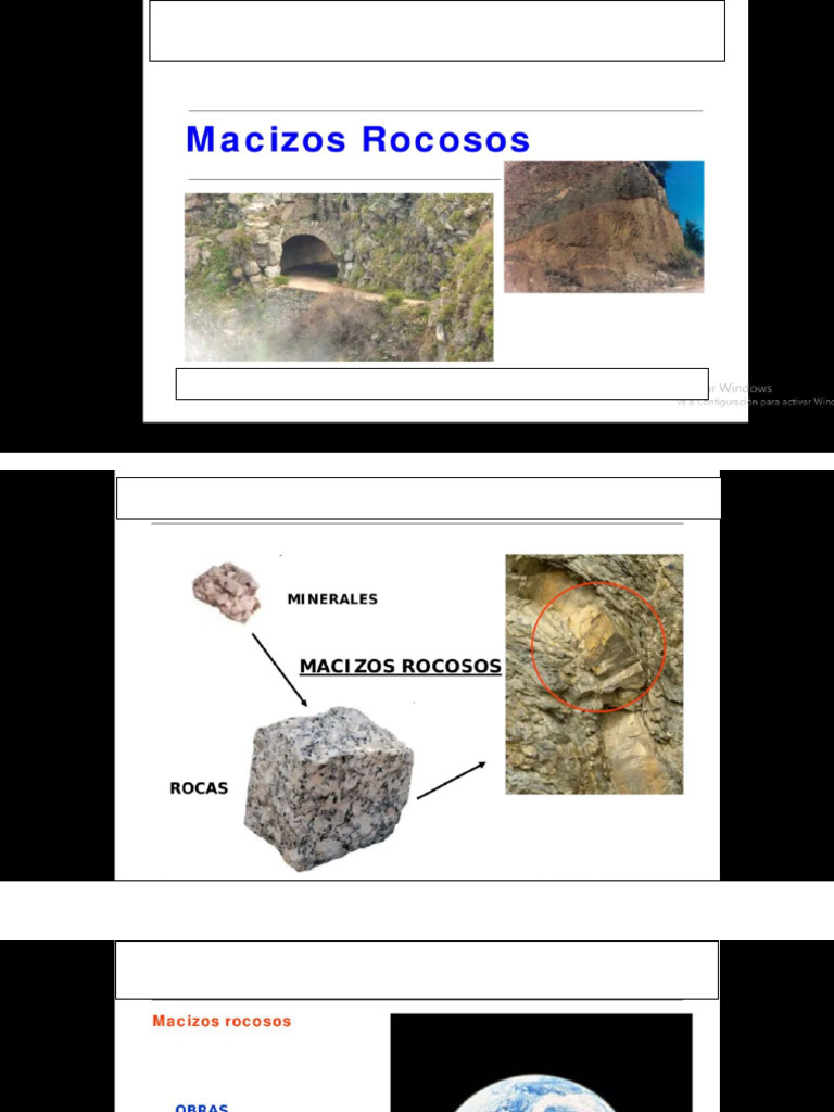 Clase Macizo Rocoso | PDF