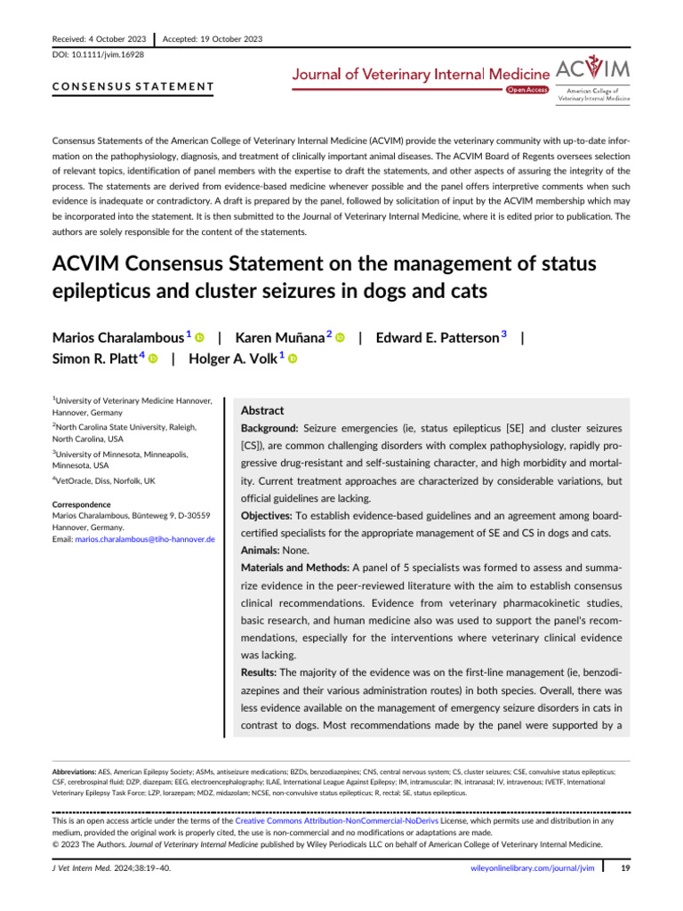 Jvim 38 19 | PDF | Epilepsy | Randomized Controlled Trial
