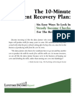 The 10-Minute Retirement Recovery Plan:: Steady Income Checks