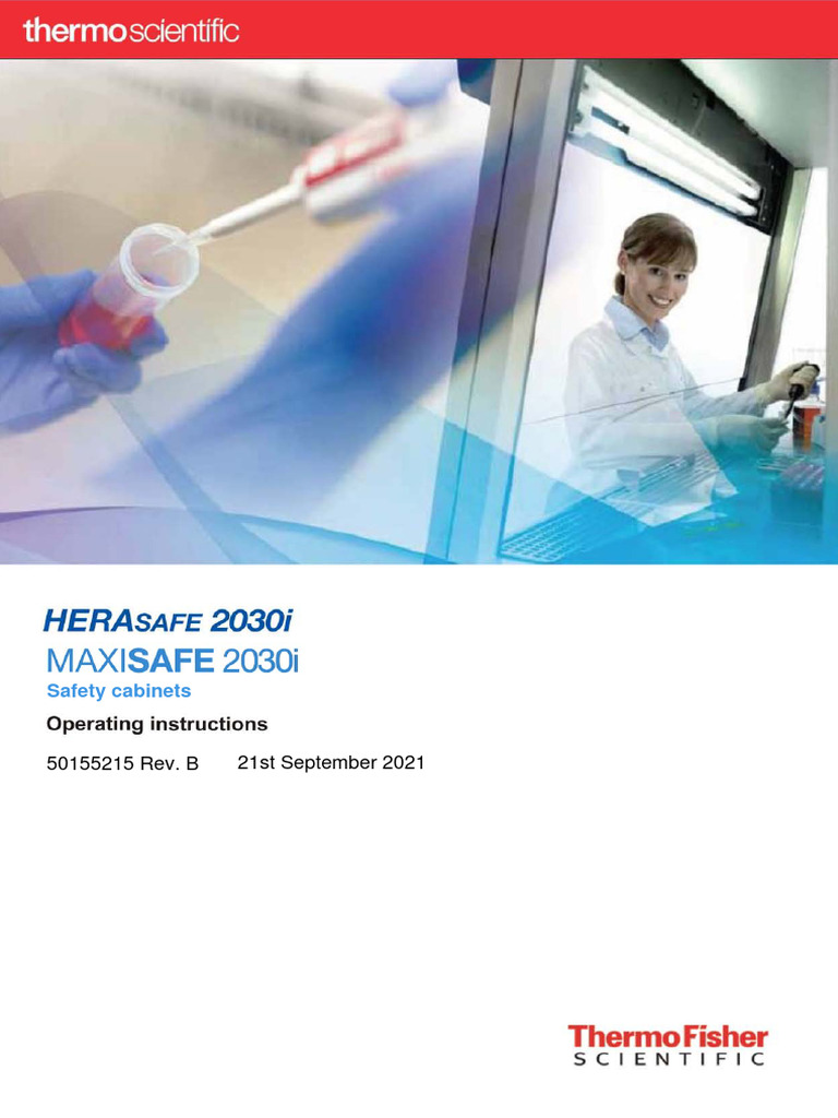 Herasafe 2030i Operating Manual | PDF | Computing