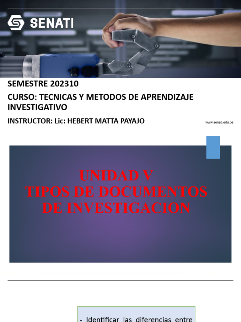 Tipos de Documentos de Investigación | PDF | Teoría | Ensayos
