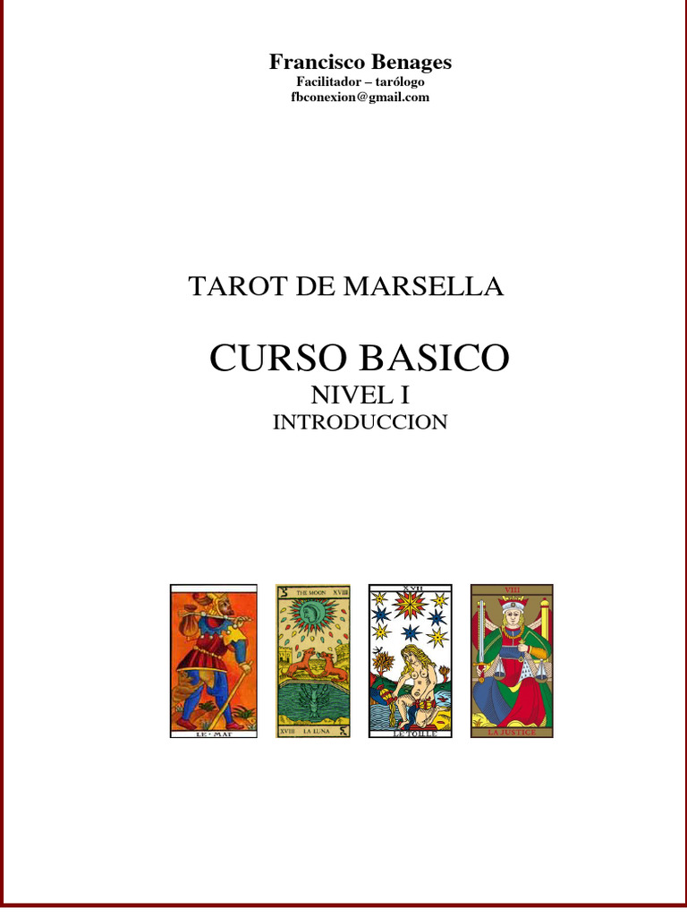 Curso Básico de Tarot de Marsella | PDF | Tarot | Jugando a las cartas