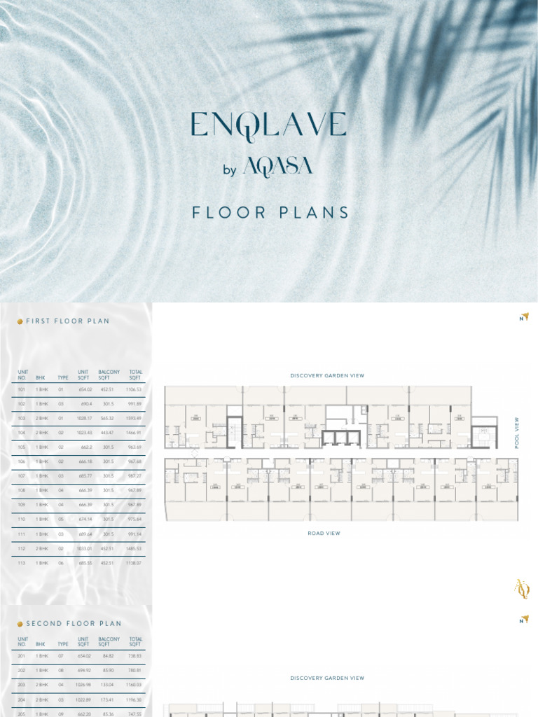 Discovery Garden Floor Plans | PDF | Residential Buildings | Buildings ...