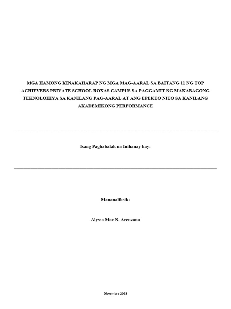 Pananaliksik kom pan pdf