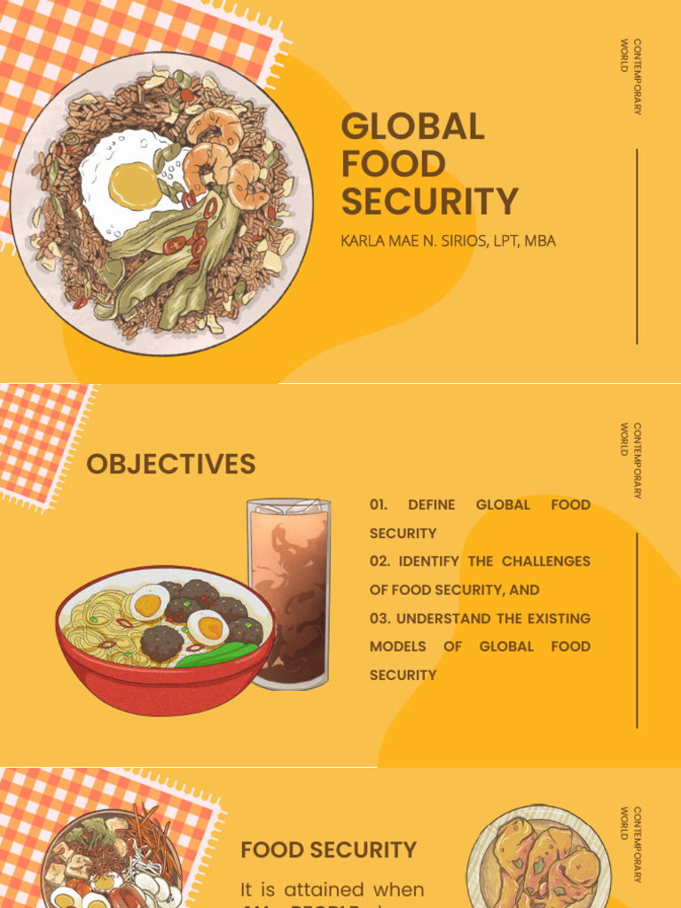 Module 14 pdf food security sustainability