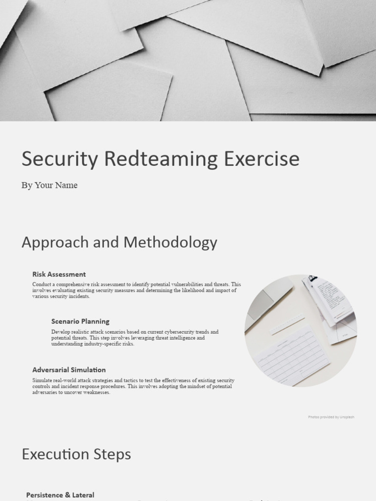 Security Redteaming Exercise | PDF | Security | Computer Security