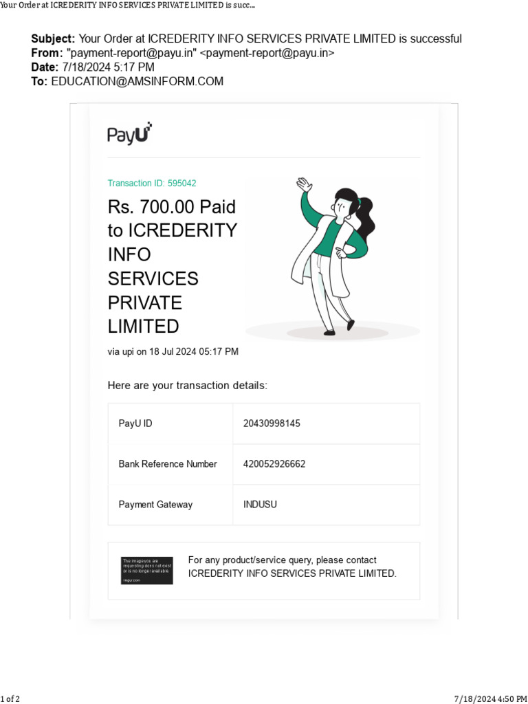 Public Info Services Charge