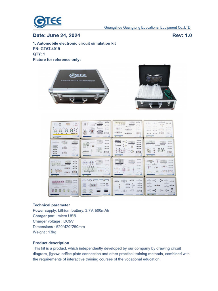 Catalogue GT2024062402 Rev1.0 | PDF | Electrical Network | Battery Charger